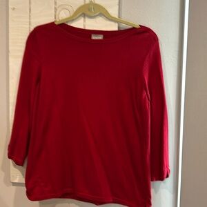 Red Chicos shirt size Medium